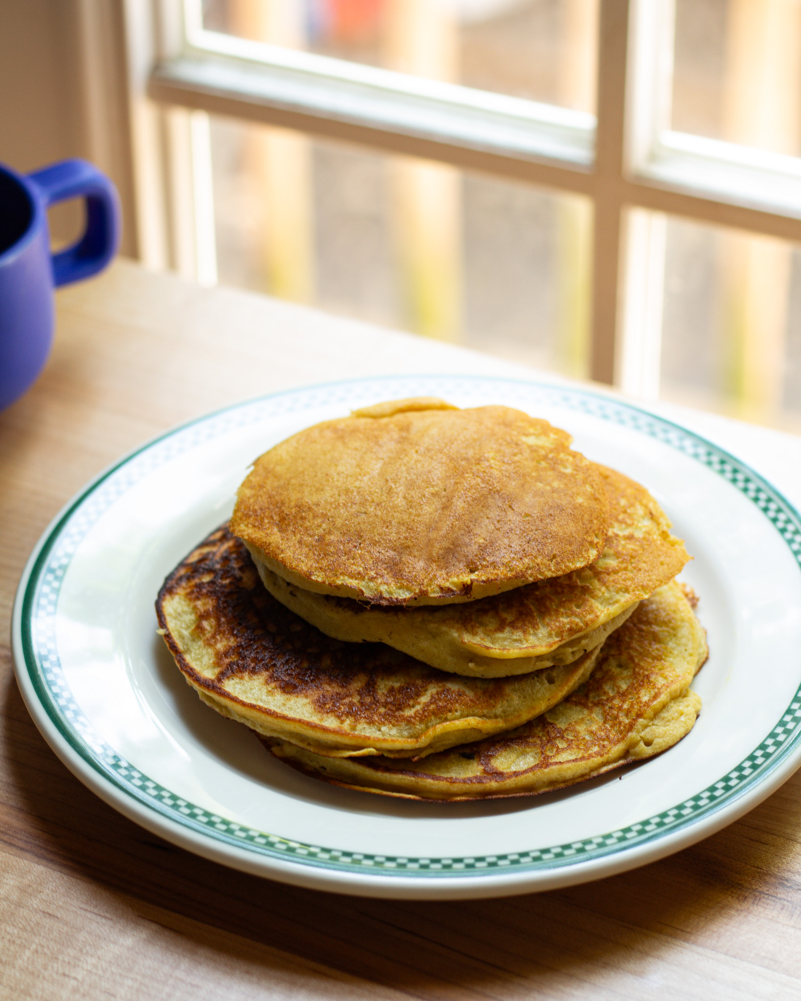 Apple Oat Pancakes