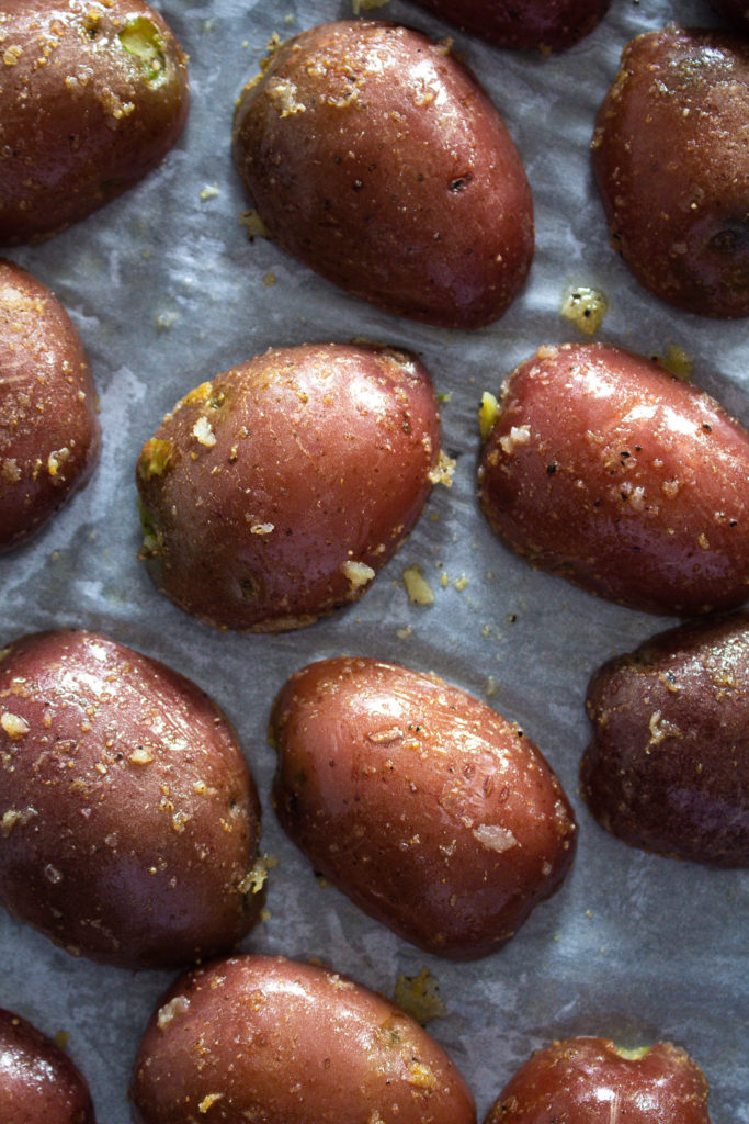 Seasoned red potatoes