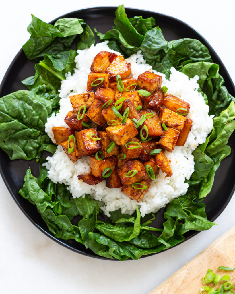 pineapple baked tofu