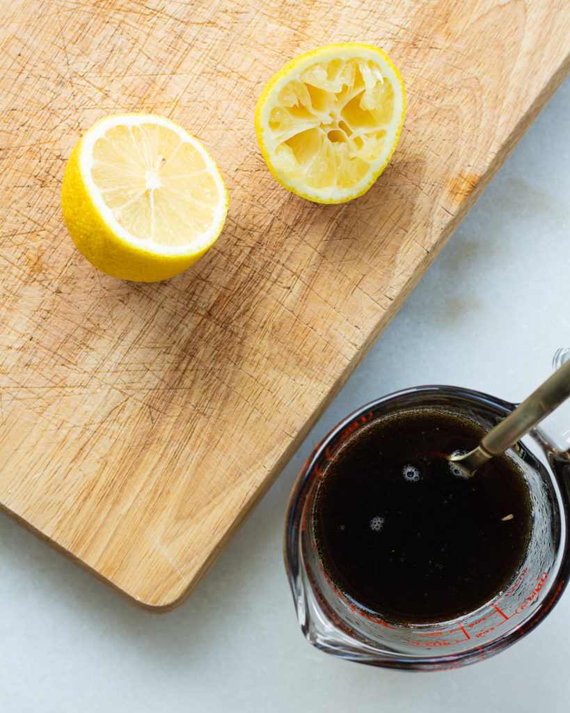 sauce for the honey coriander tofu wings recipe inspired by Disney World's O'hana