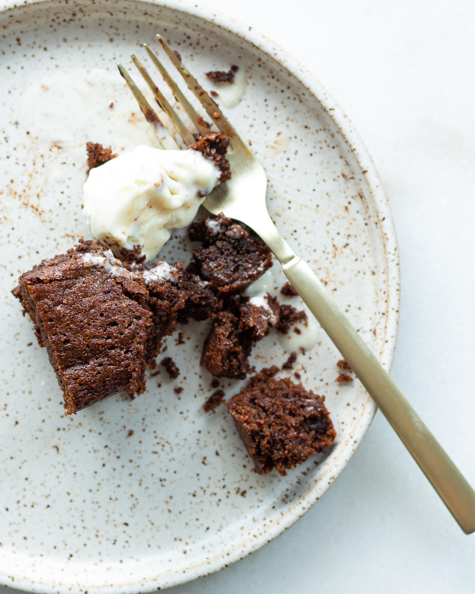 The BEST Dark Chocolate Brownies