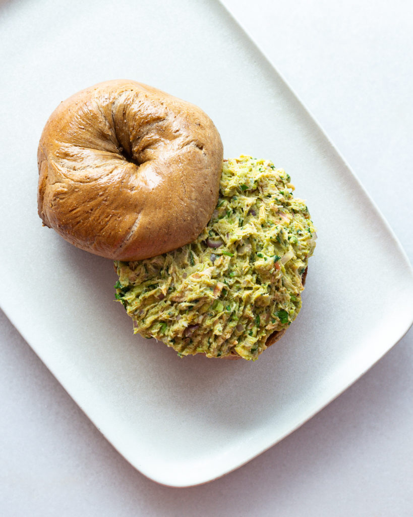 Baked Salmon & Avocado Salad