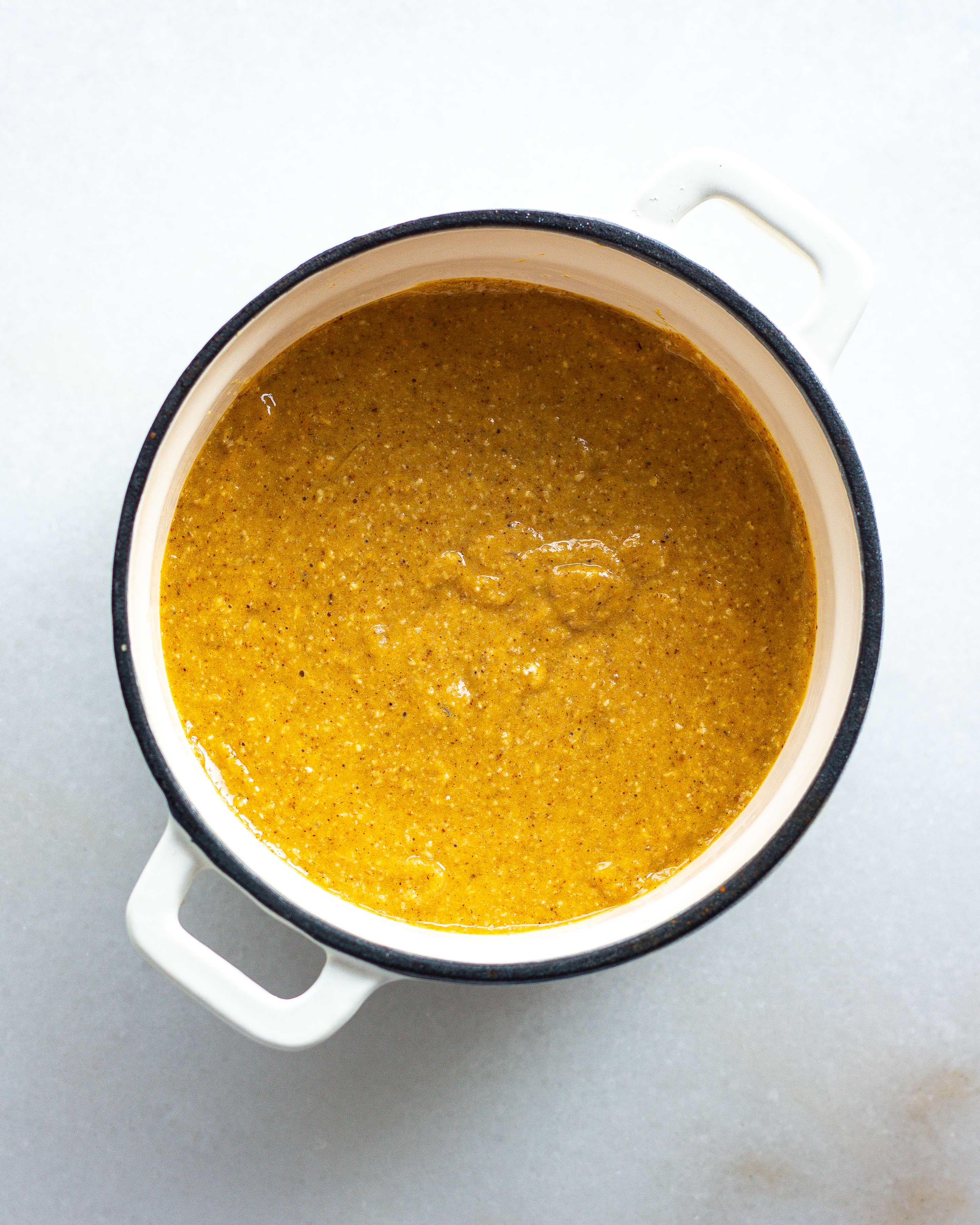 pumpkin oats in ramekin