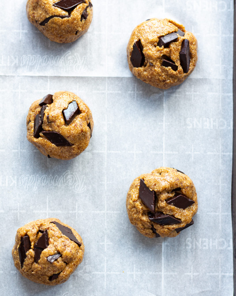 cookie dough balls