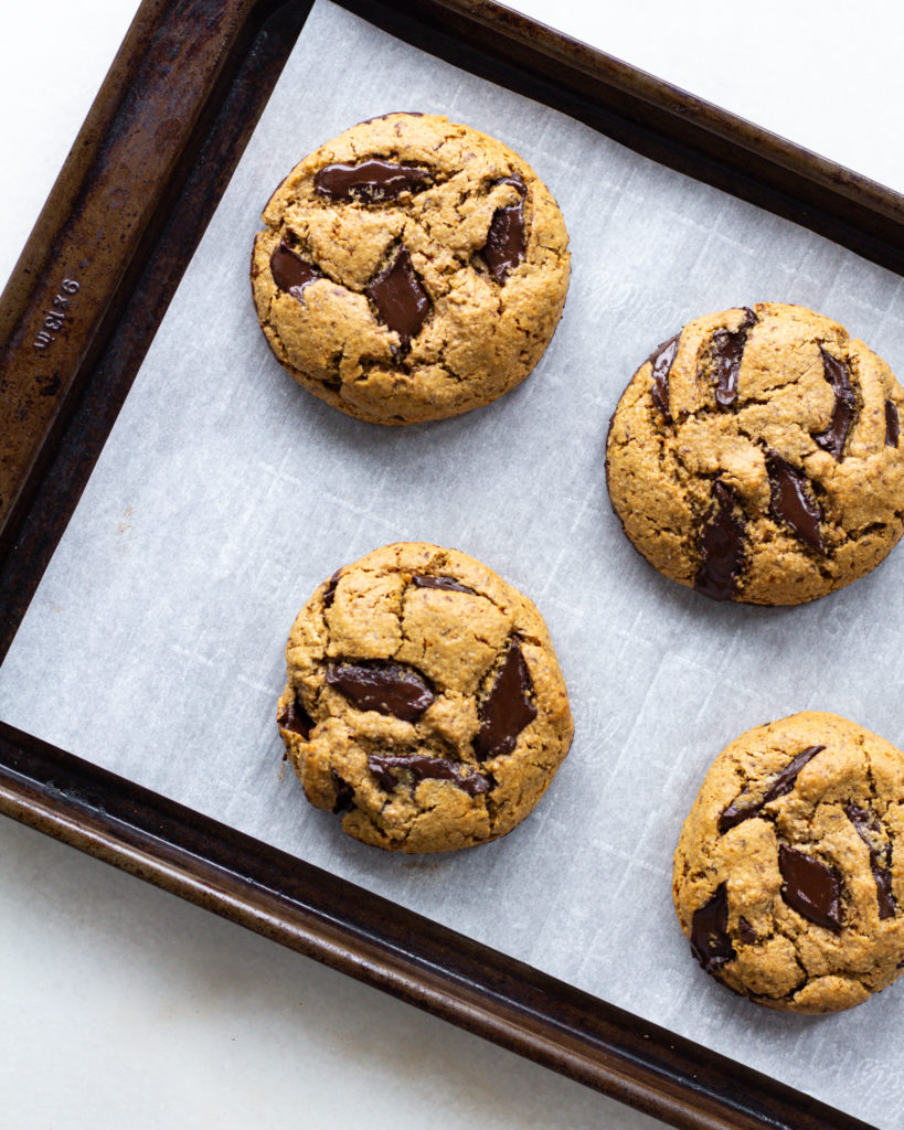 olive oil chocolate chip cookies
