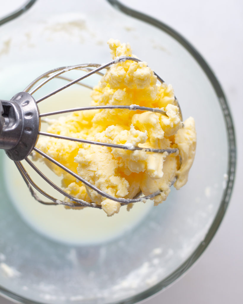 butter after mixing