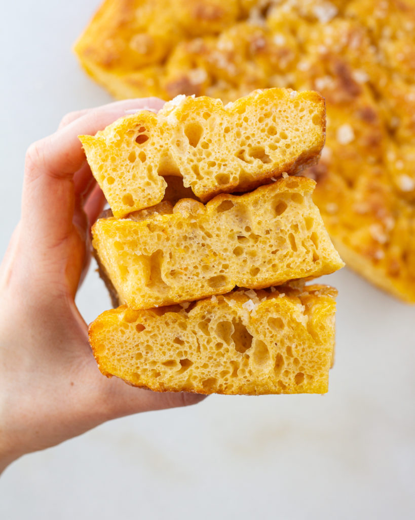 finished Sweet Potato Focaccia