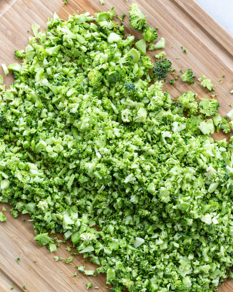 Chopped broccoli