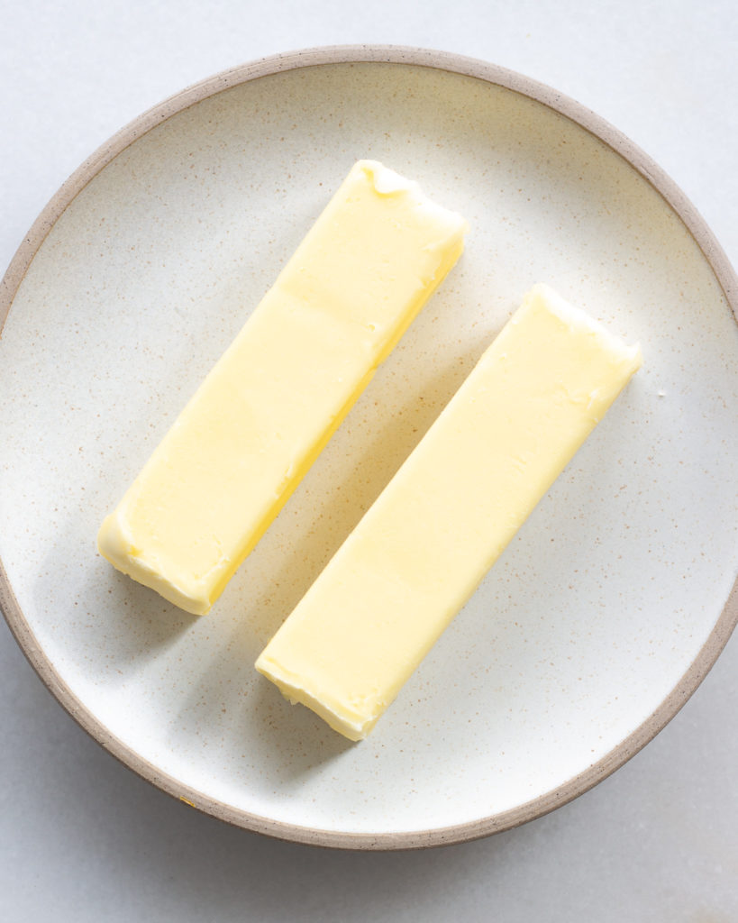 Two sticks of butter