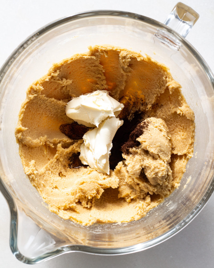 Mascarpone added to batter