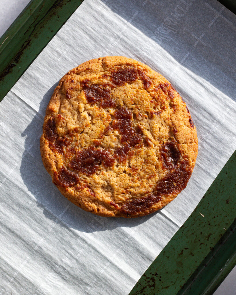 Finished Pumpkin Miso Caramel Cookies