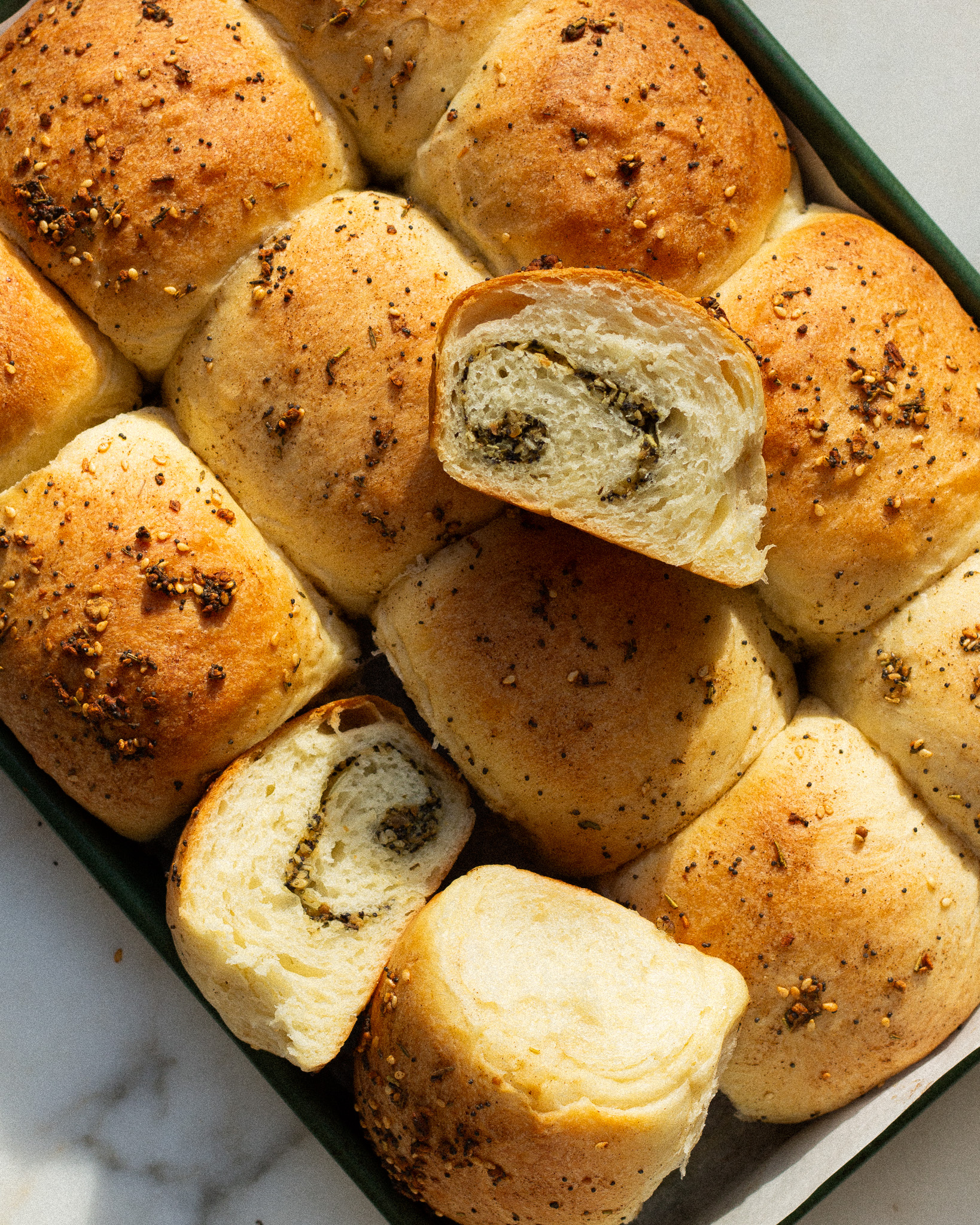Bay Leaf Butter Rolls