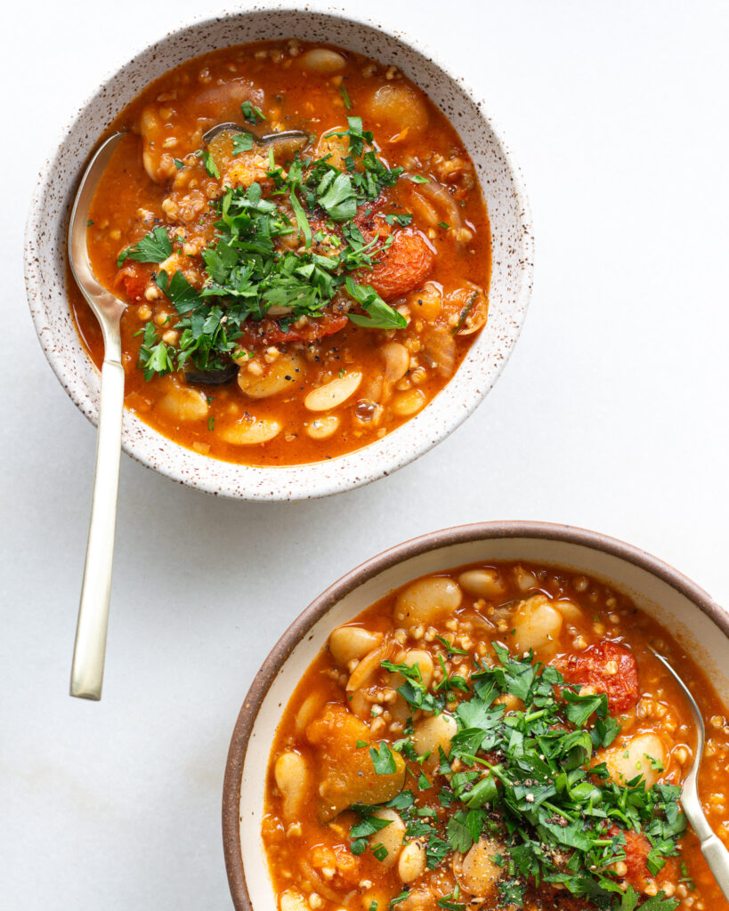 finished Paprika Beans & Buckwheat
