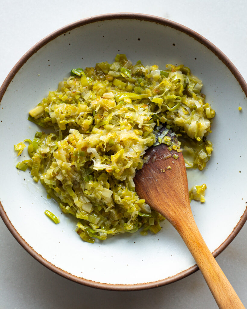 caramelized leeks