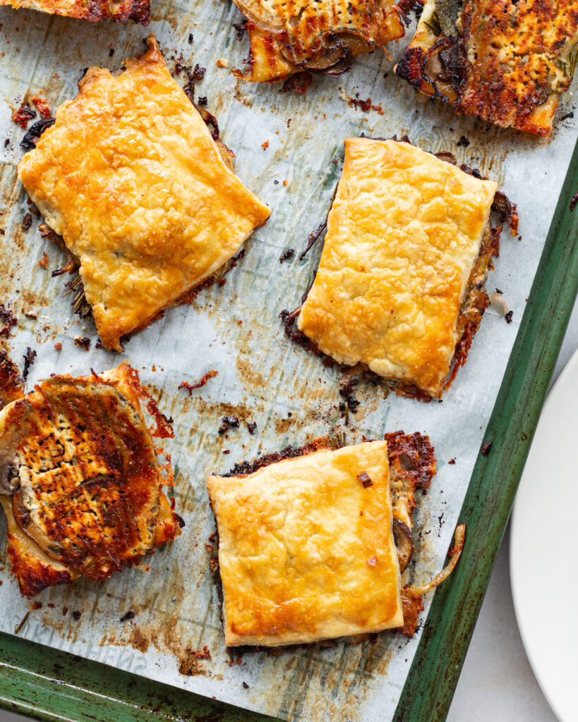 Hot Honey & Goat Cheese Upside-Down Hand Pies