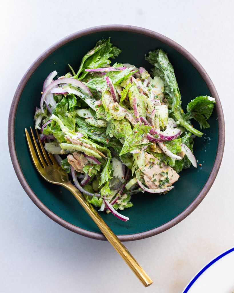 more salad than tuna salad