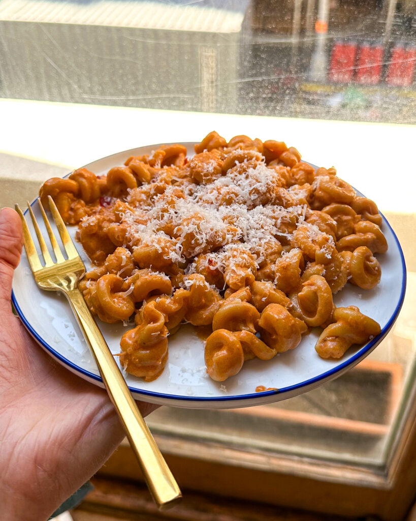 pasta alla tequila recipe