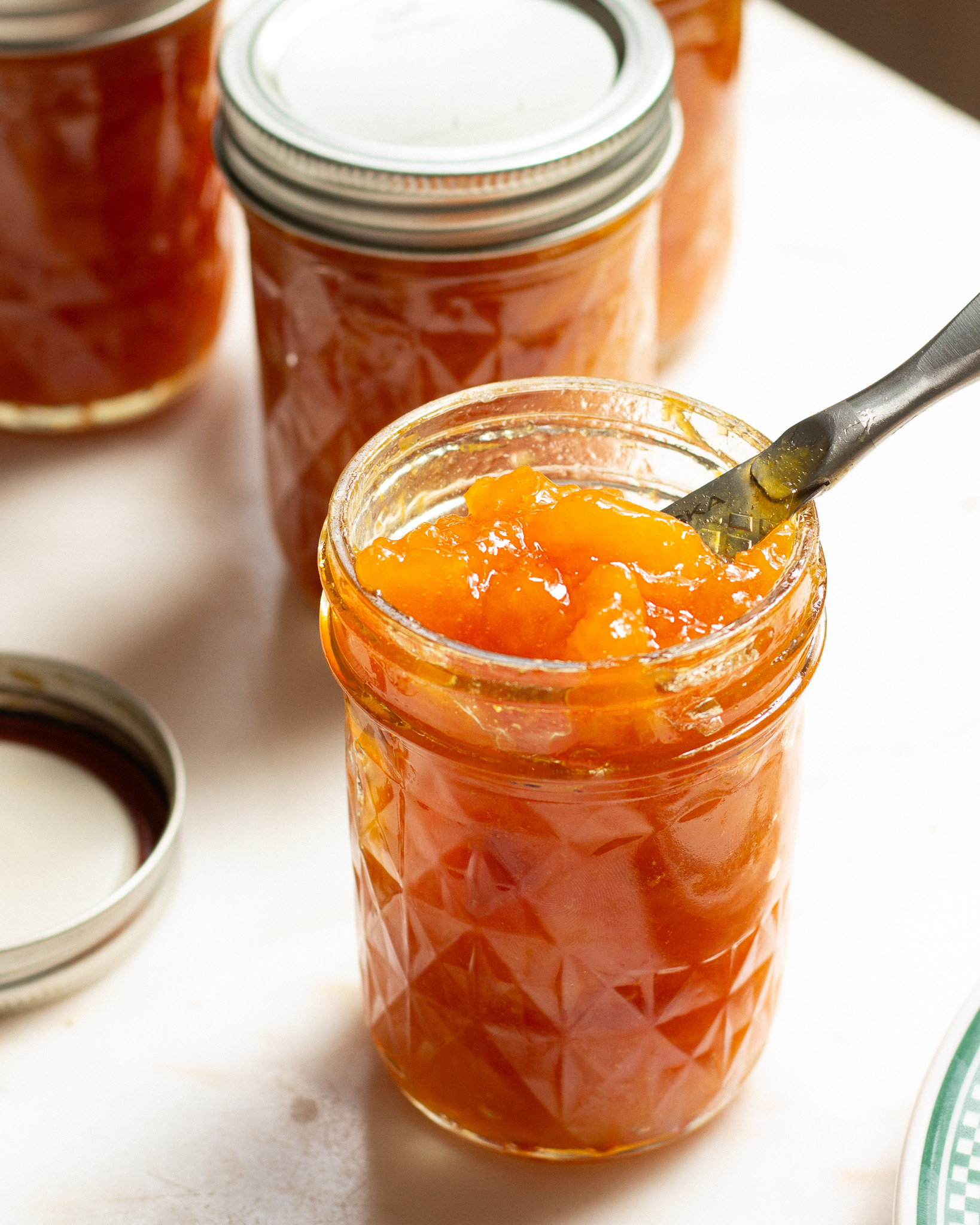 Peach Saffron Jam