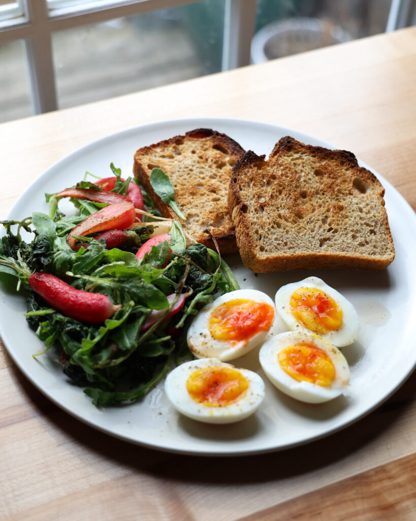radishes in browned butter with lemon 
