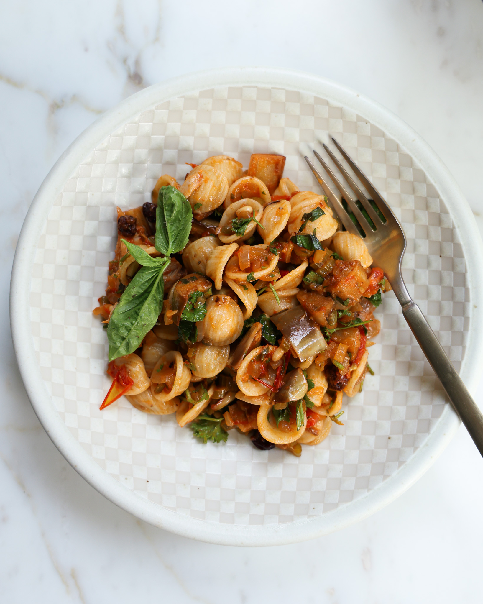 Caponata Pasta Salad
