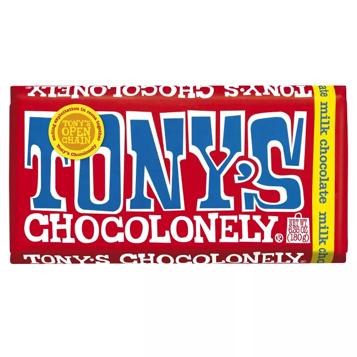 Tony’s Chocolonely Milk Chocolate Bar