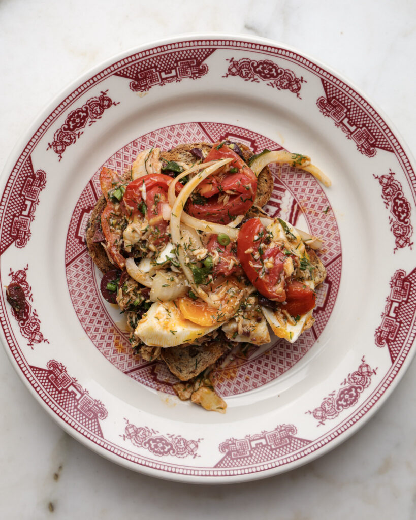 Summer Tomato Tuna Salad