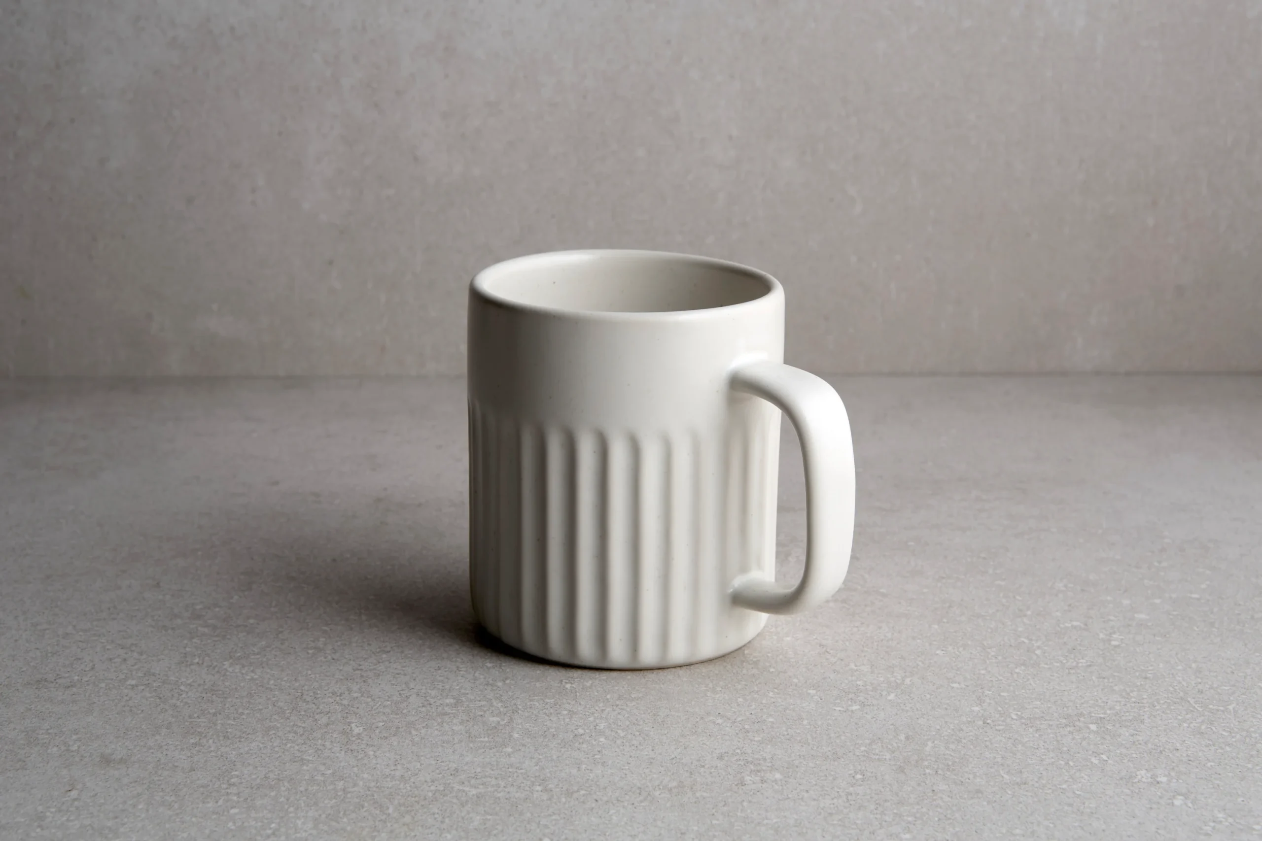 Ribbed Coffee Mug
