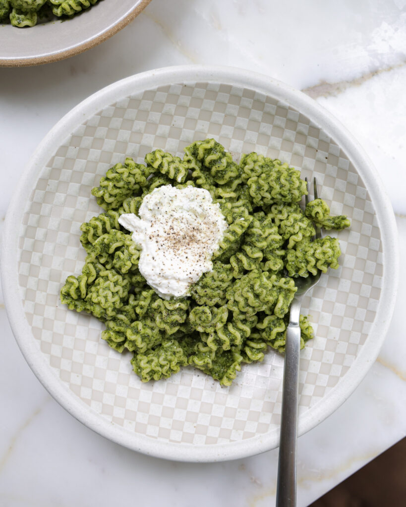 Kale & Rosemary Pesto Pasta