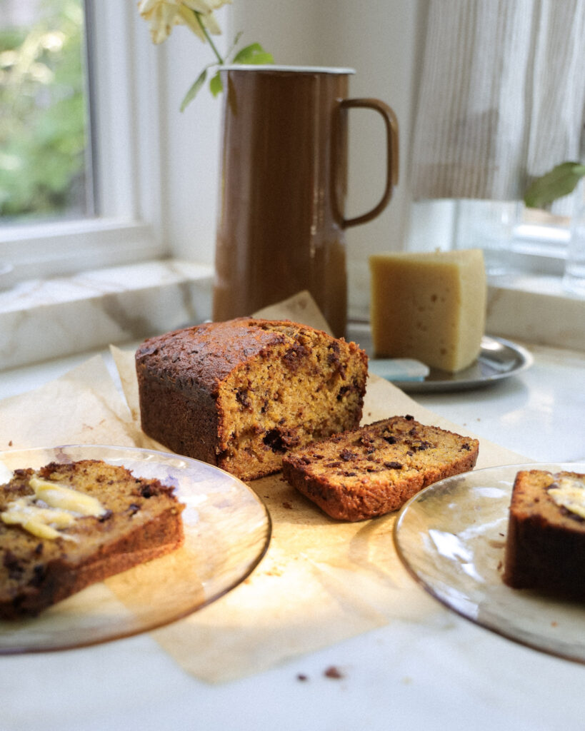 Brown Butter Pumpkin Loaf